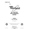 WHIRLPOOL RF317PXVG0 Catálogo de piezas