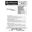 HITACHI FT3 Manual de Servicio