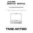 ALPINE TME-M790 Manual de Servicio