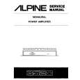 ALPINE 3520 Manual de Servicio