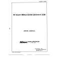 NIKON AF ZOOM-NIKKOR ED 80-200 F/2.8D Manual de Servicio