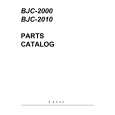 CANON BJC-2000 Catálogo de piezas