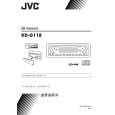 JVC KD-G118 for AC Manual de Usuario