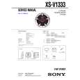 SONY XSV1333 Manual de Servicio