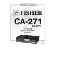 FISHER CA271 Manual de Servicio