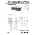 SONY STR-V505 Manual de Servicio