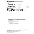 PIONEER S-W3900 Manual de Servicio