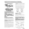 WHIRLPOOL RF0100XKW0 Manual de Instalación