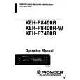 PIONEER KEH-P8400R Manual de Usuario