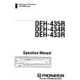 PIONEER DEH-434R Manual de Usuario