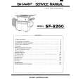 SHARP SF-8260 Manual de Servicio