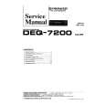 PIONEER DEQ-7200 Manual de Servicio