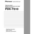 PIONEER PDK-TS10/WL Manual de Usuario