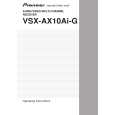 PIONEER VSX-AX10AI-G/DLT Manual de Usuario
