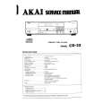 AKAI CD25 Manual de Servicio