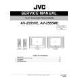 JVC AV-2555VE Manual de Servicio