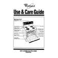 WHIRLPOOL RF387PXWN1 Manual de Usuario