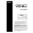 ROLAND VG-8EX Manual de Usuario