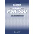 YAMAHA PSR-550 Manual de Usuario