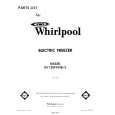 WHIRLPOOL EV130FXKW3 Catálogo de piezas