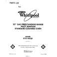 WHIRLPOOL SF301BSKN0 Catálogo de piezas