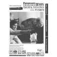 PANASONIC PVS9670 Manual de Usuario