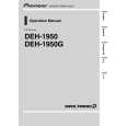 PIONEER DEH-1950G/XN/ES Manual de Usuario