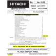 HITACHI AVC20 Manual de Servicio