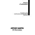 ARTHUR MARTIN ELECTROLUX M6559MPN12+2M.PA Manual de Usuario
