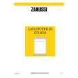 ZANUSSI ZTI6050 Manual de Usuario