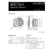 KENWOOD KFC1071 Manual de Servicio