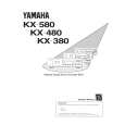 YAMAHA KX-580 Manual de Usuario