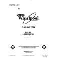 WHIRLPOOL LG8861XWQ0 Catálogo de piezas