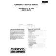 ONKYO DXF5 Manual de Servicio