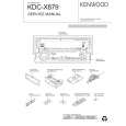 KENWOOD KDCX879 Manual de Servicio