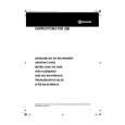 WHIRLPOOL BMZE 4000/A SW Manual de Usuario