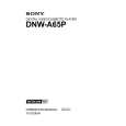 SONY DNW-A65P Manual de Usuario