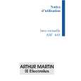 ARTHUR MARTIN ELECTROLUX ASF643 Manual de Usuario