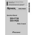 PIONEER DEH-P630/XN/UC Manual de Usuario