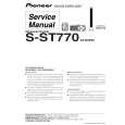 PIONEER S-ST770/XTW/EW5 Manual de Servicio