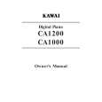 KAWAI CA1200 Manual de Usuario