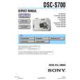 SONY DSC-S700 Manual de Servicio