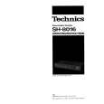 TECHNICS SH-8016 Manual de Usuario