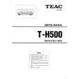 TEAC T-H500 Manual de Servicio