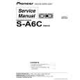 PIONEER S-A6C/XMD/E Manual de Servicio