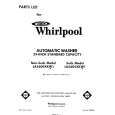 WHIRLPOOL LA5605XKW1 Catálogo de piezas