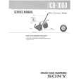 SONY ICB1000 Manual de Servicio