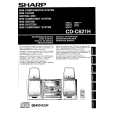 SHARP CDC621H Manual de Usuario