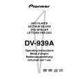 PIONEER DV-939A Manual de Usuario