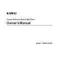 KAWAI CP205 Manual de Usuario